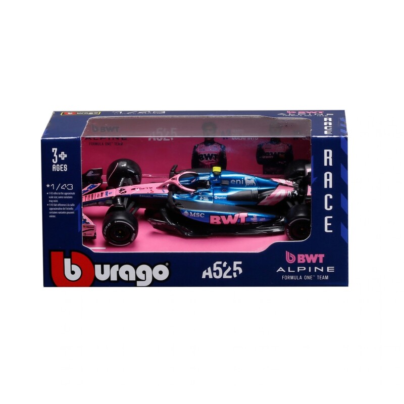 Juguete Bburago Auto Miniatura Coleccionable Escala 1:43 Alpine Col 38257