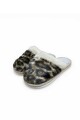 PANTUFLA ANIMAL PRINT Beige