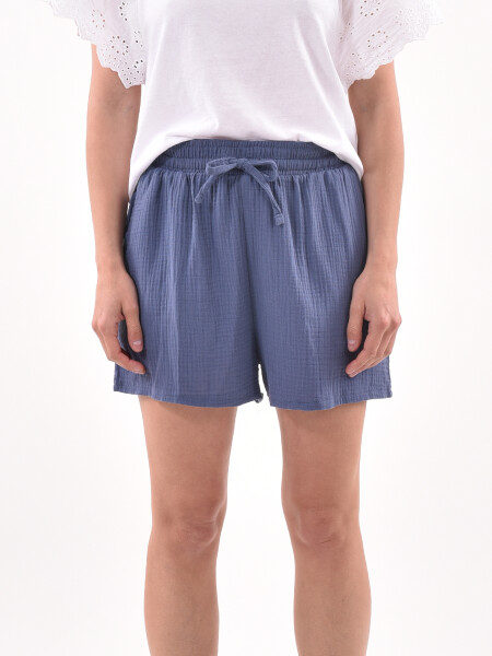 SHORT VENECIA AZUL OSCURO