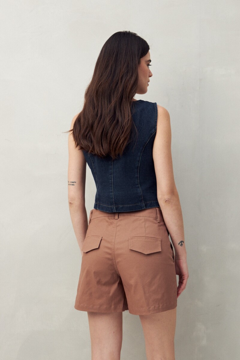 SHORT TAKAI Marron