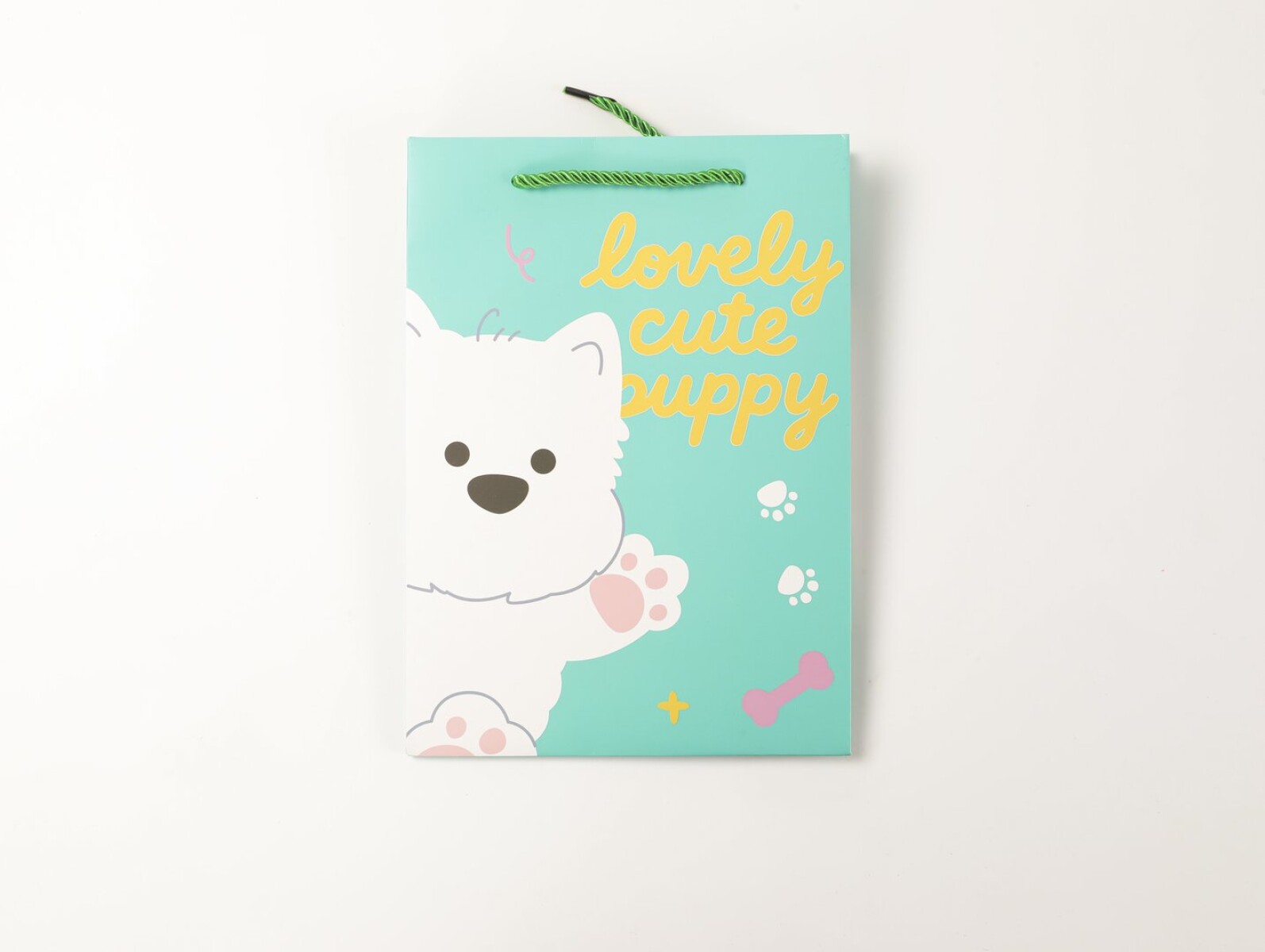 BOLSA DE REGALO PUPPY DUODUO (VERDE/M) 