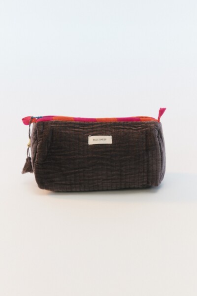 NECESSAIRE SHANTI MEDIANO Gris