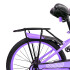 Bicicleta infantil rodado 20 Con Canasto Lila