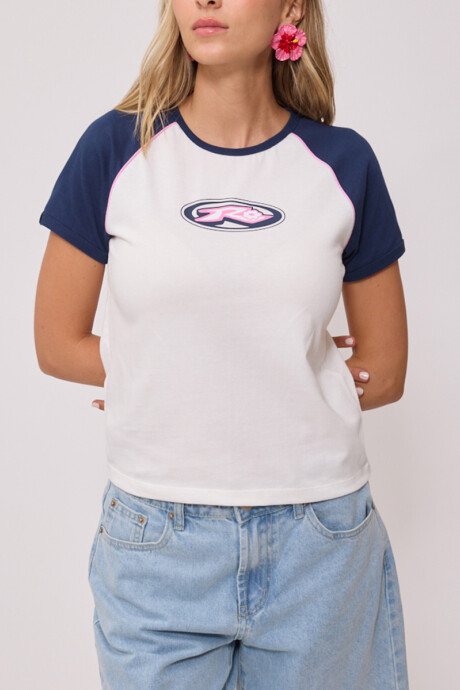 T-SHIRT UTARA RUSTY Blanco