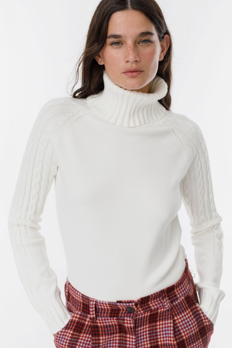Sweater Espiga - Blanco 