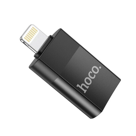 HOCO ADAPTADOR LIGHTNING A USB-A 2.0 UA17 Negro