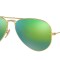 Ray-Ban Aviador 3025 Dorado y Verde