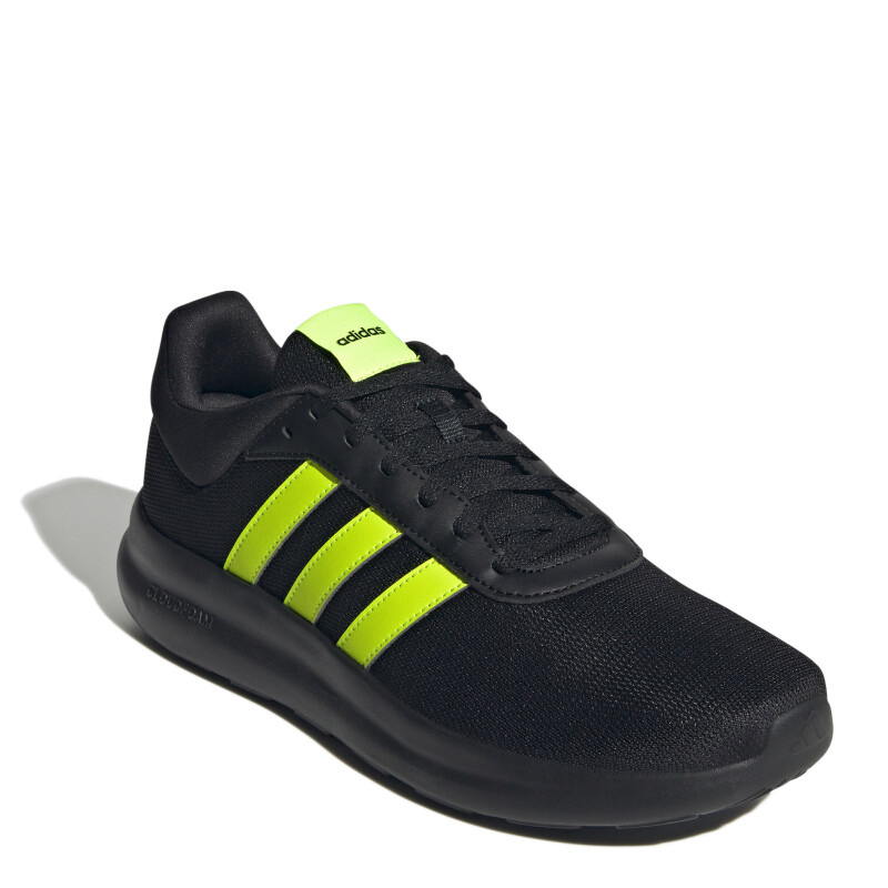 Championes de Hombre Adidas Lite Racer 4.0 Negro - Amarillo Limon