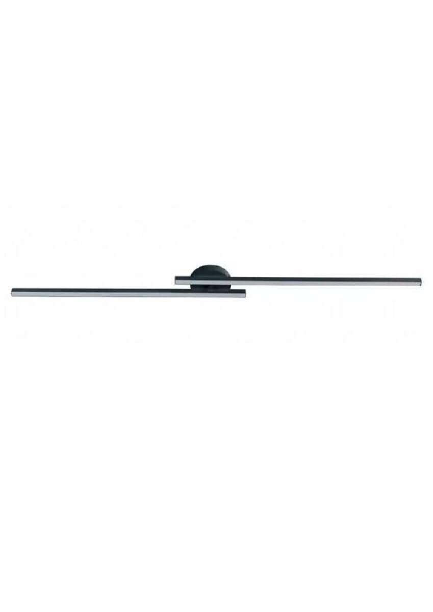 APLIQUE LED ZIG LUZ DIRECTA 60CM 18W 3000K NEGRO 