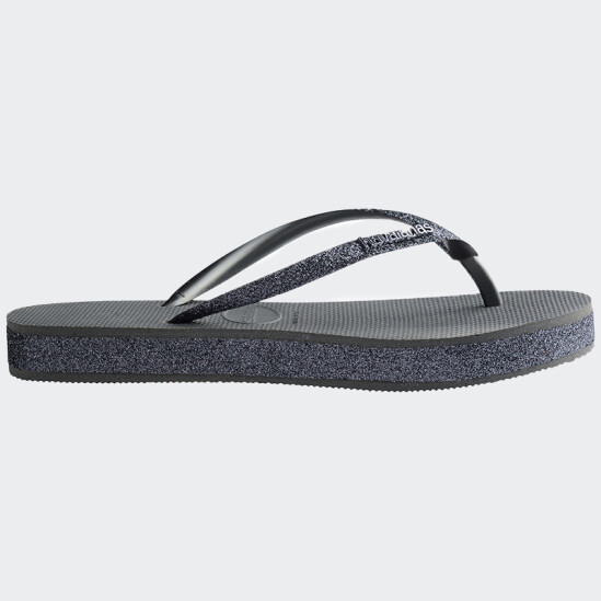 Ojotas Havaianas Slim Flatform Sparkle Gris