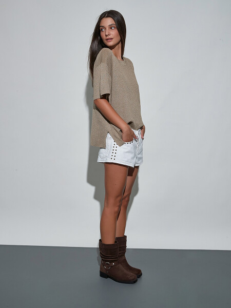 SHORT JUANITA BLANCO