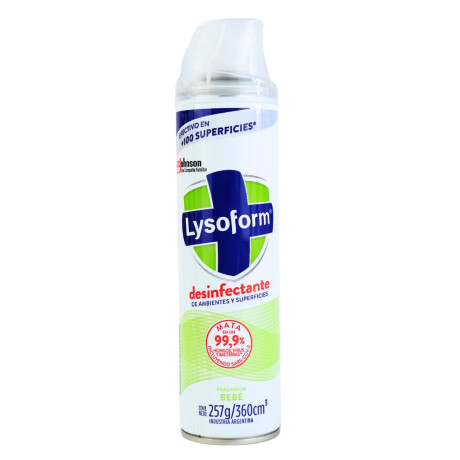 Desinfectante Lysoform aerosol 360cc Bebe Desinfectante Lysoform aerosol 360cc Bebe
