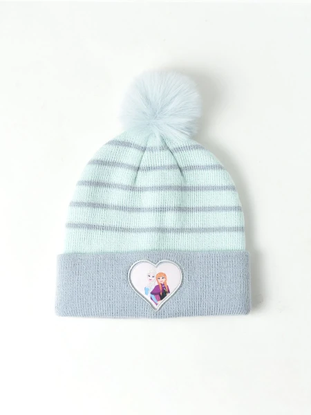 GORRO TEJIDO FROZEN VERDE AQUA