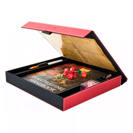 Dragon Shield Roleplaying Player Companion - Blood Red Dragon Shield Roleplaying Player Companion - Blood Red