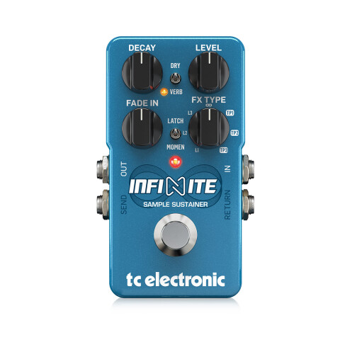 Pedal efectos Tc electronic Infinite sample sustainer Pedal efectos Tc electronic Infinite sample sustainer