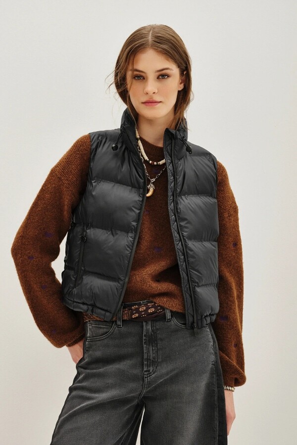 Chaleco Oxford Negro