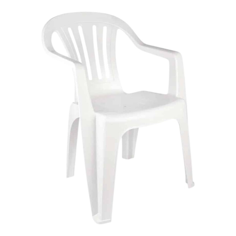 Silla Plástica Blanca Mor Silla Plástica Blanca Mor