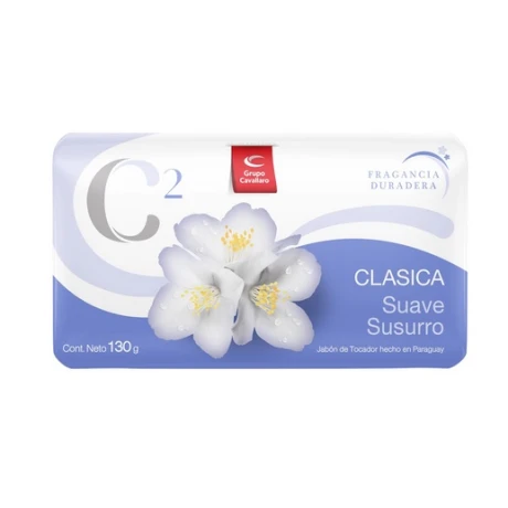 JABON DE TOCADOR CAVALLARO C2 130GRS. BLANCO JABON DE TOCADOR CAVALLARO C2 130GRS. BLANCO