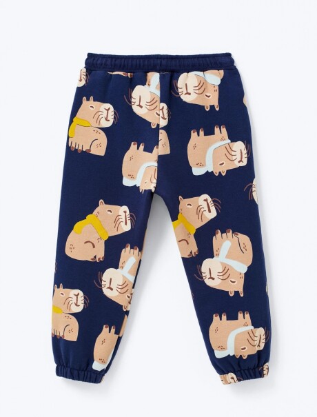 PANTALÓN INFANTIL ESTAMPADO MULTICOLOR