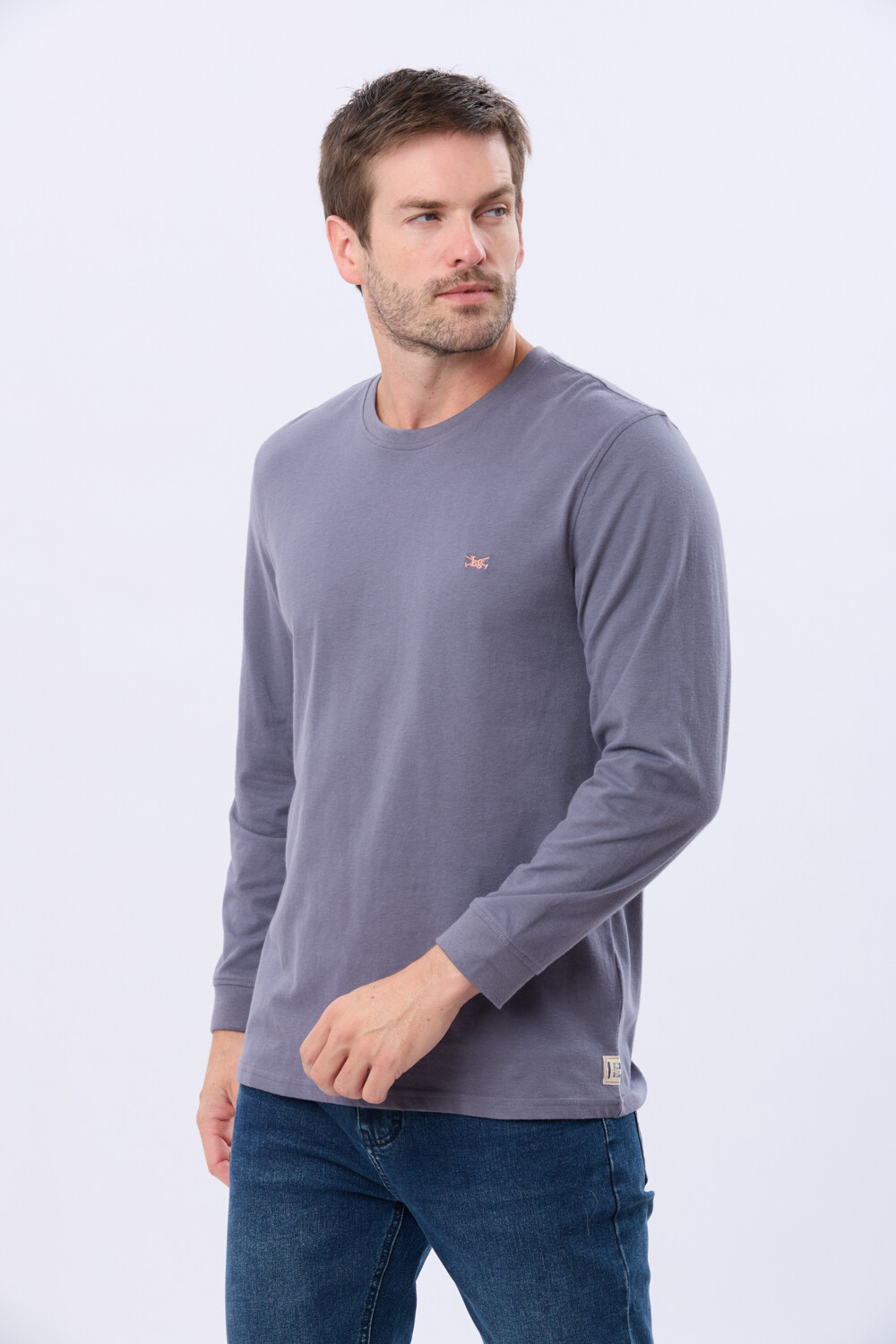 REMERA LISA DE ALGODÓN Indigo