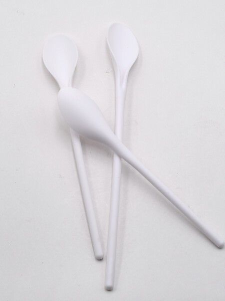 CUCHARAS PVC BLANCO