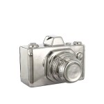 CAMARA DECORATIVA 15x13x11CM PLATA CAMARA DECORATIVA 15x13x11CM PLATA
