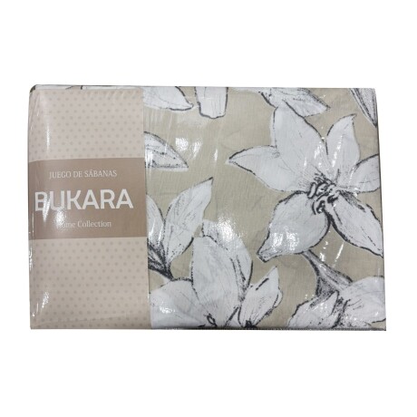 Juego De Sábanas Bukara 1.5 Plazas Flores