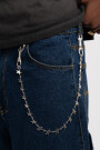 Stars Pant Chain Plata