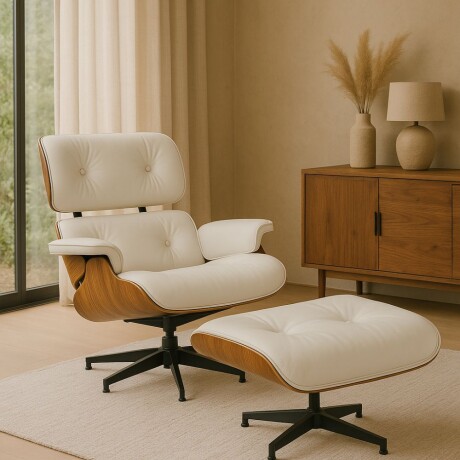 Butaca diseño Eames Lounge Beige Butaca diseño Eames Lounge Beige