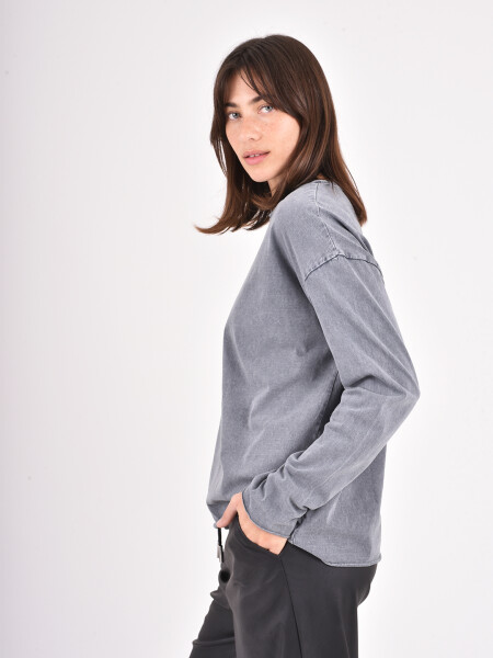 REMERA TIRLA AZUL PIEDRA