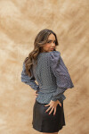 BLUSA CAROLINE MONOCHROME STRIPES BLUSA CAROLINE MONOCHROME STRIPES