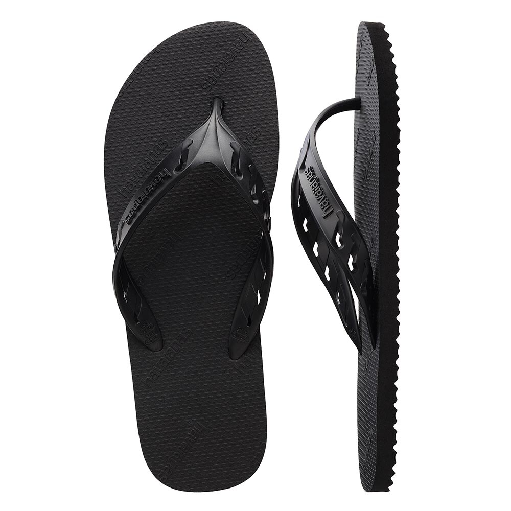 Sandalias Havaianas Track Go Fc Hombre Negro