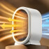 Estufa Caloventilador Calefactor Eléctrico Portatil 1200w Color Blanco