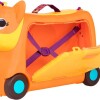 valija 2 en 1 buggy b toys gatito naranja