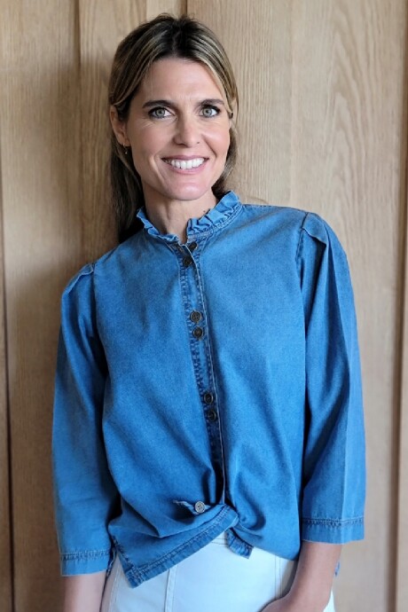 Camisa Carlotta Denim Azul