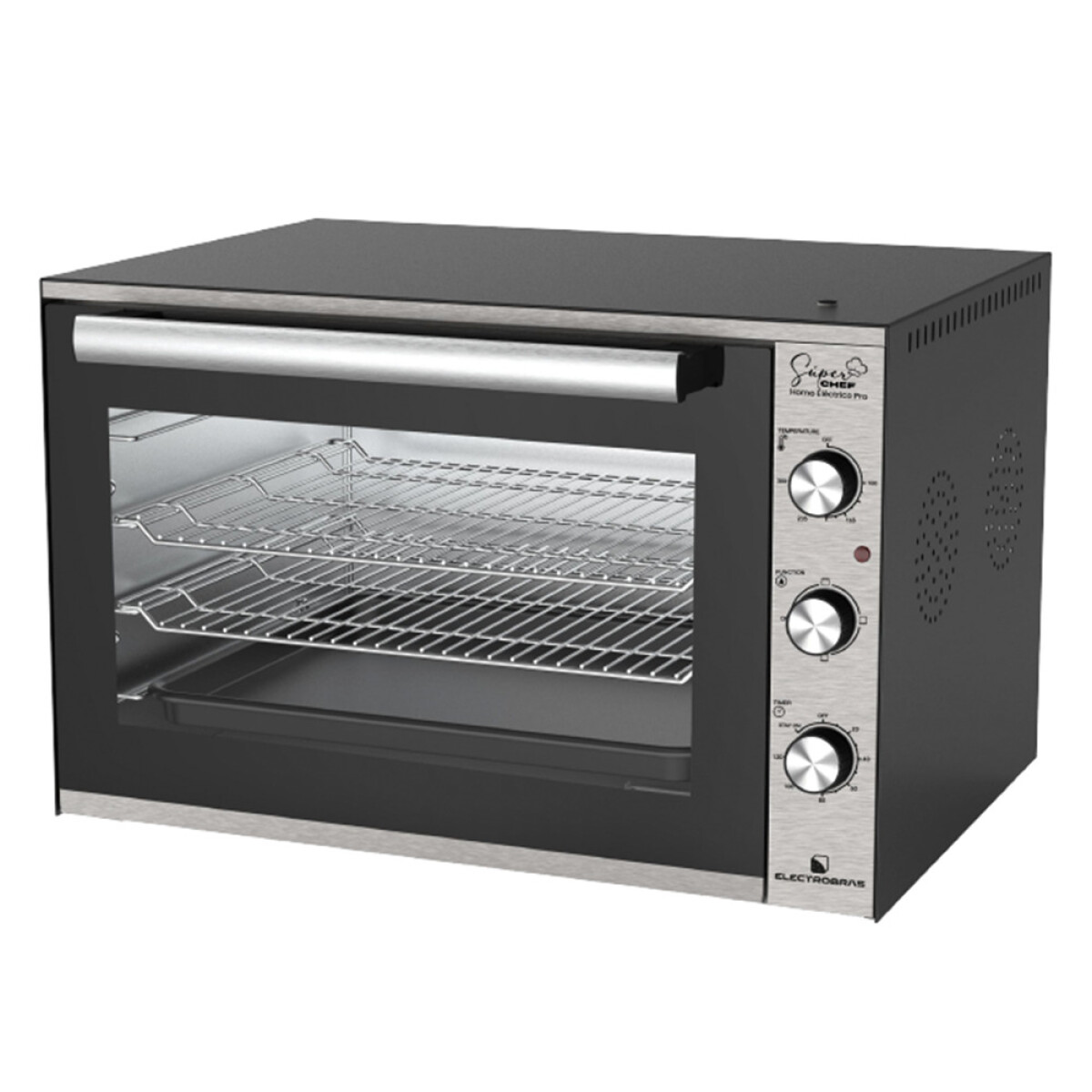 Horno eléctrico pro 107 Lts. super chef Electrobras 