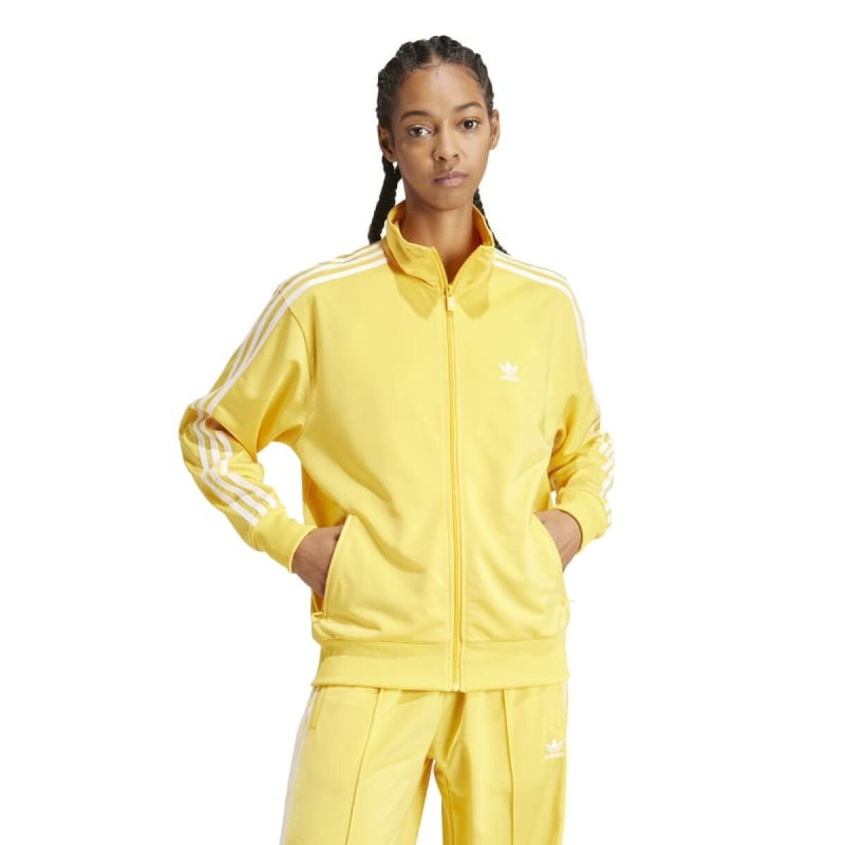 Campera Adidas Firebird de Mujer - IP0611 - Amarillo-dorado 