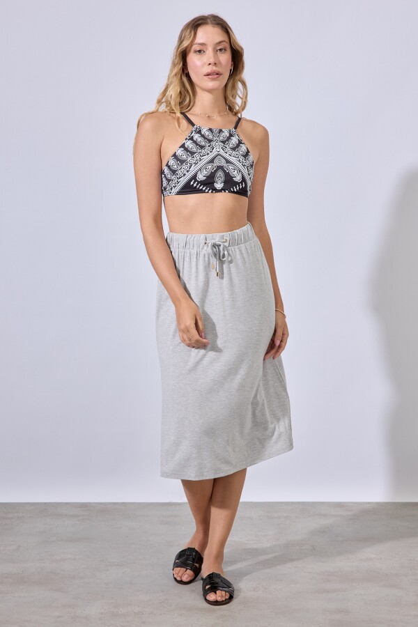 Falda Modal GRIS