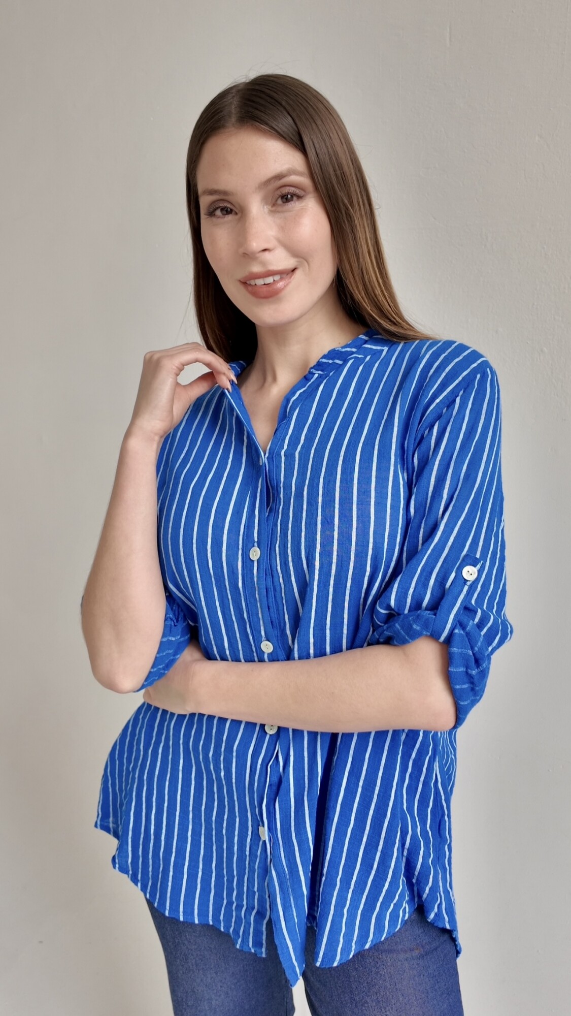 Camisa Venecia Azul