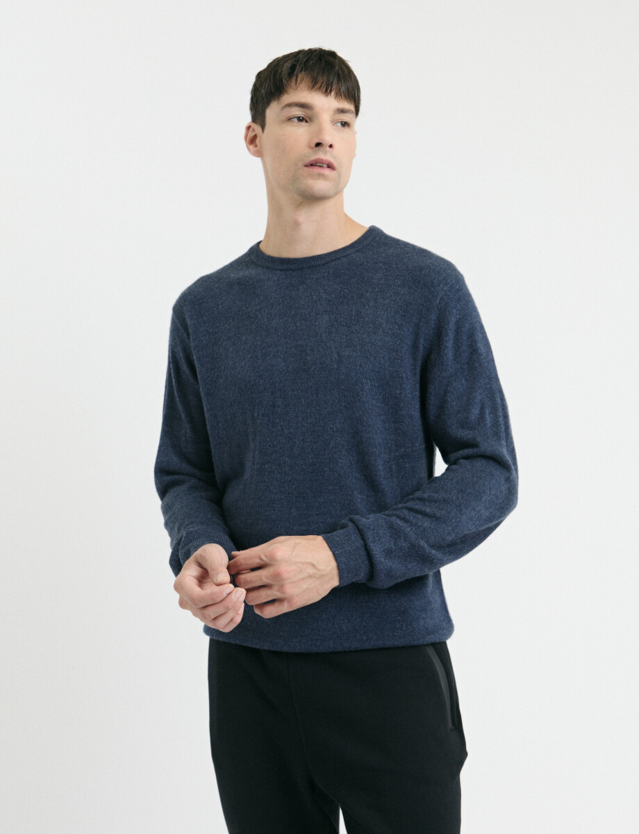 470413 SWEATER HARRINGTON URBAN Azul Melange