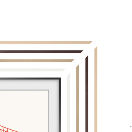 Marco intercambiable the Frame Samsung Marron