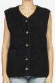 CHALECO ABRIGO Negro