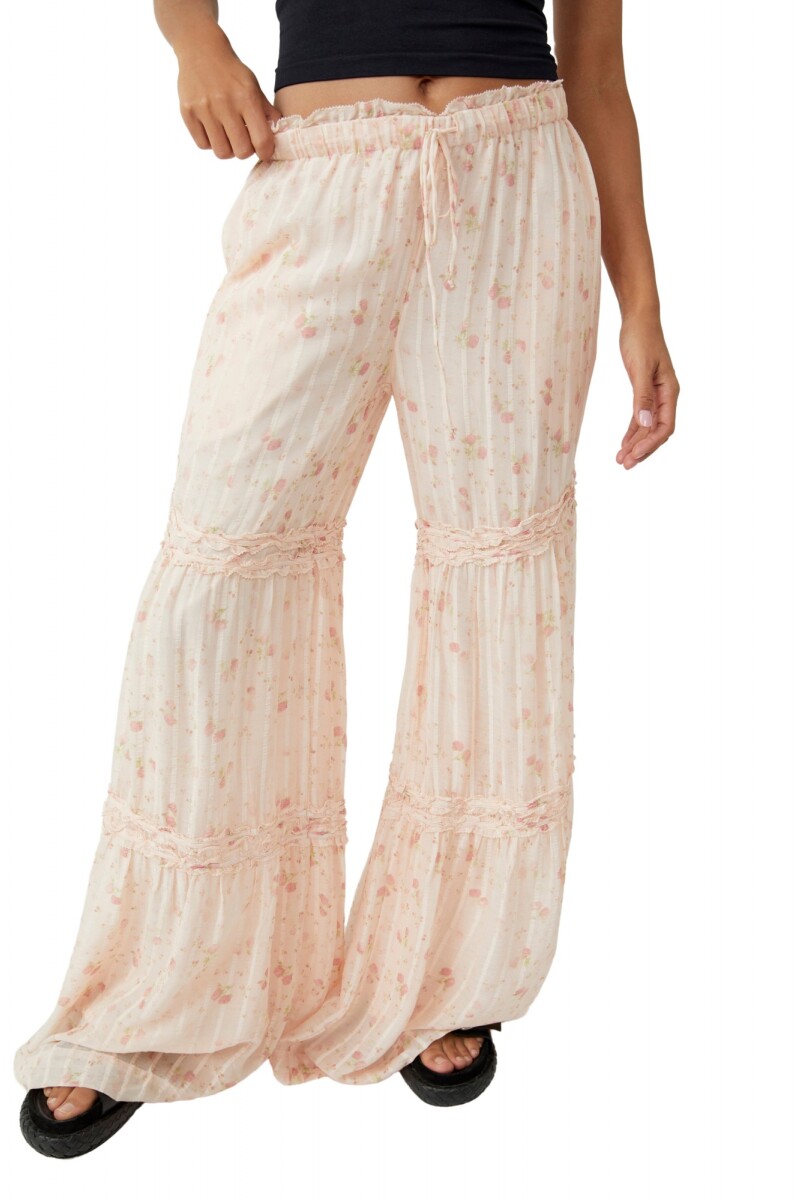 EMMALINE TIERED PULL ON Naranja