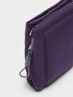 Bolso Bandolera De Nylon violeta