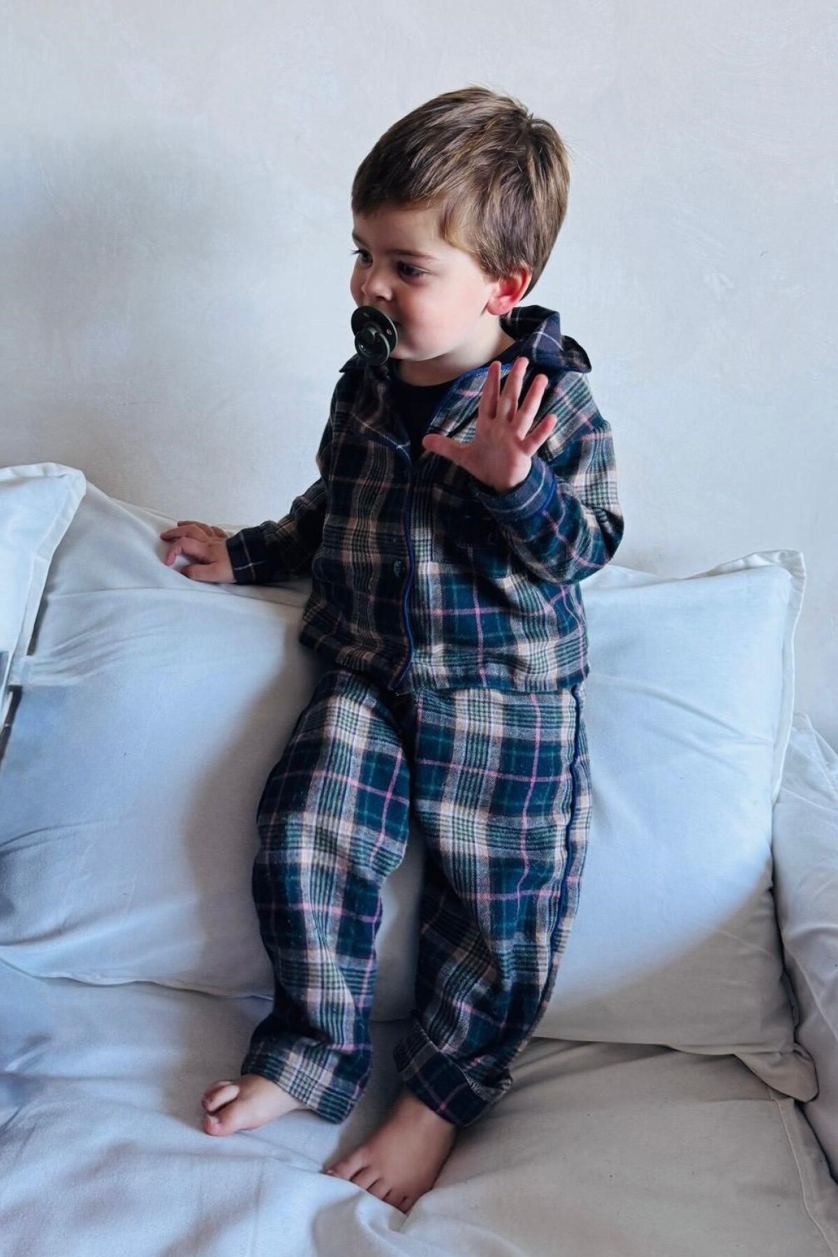 Mini Sleepwalker Beige / Azul