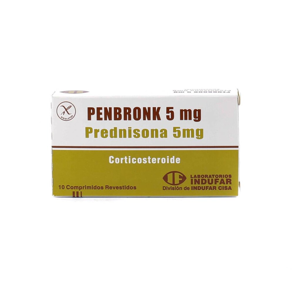 PENBRONK 5 MG. CJ X 10 COMPRIMIDOS única