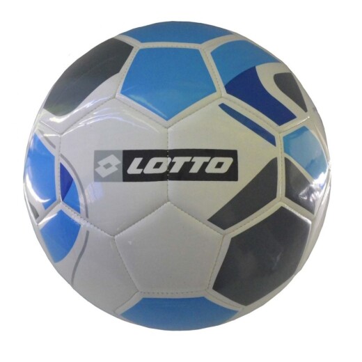 Pelota Lotto Futbol Nº5 Ciao Blanco/Azul S/C