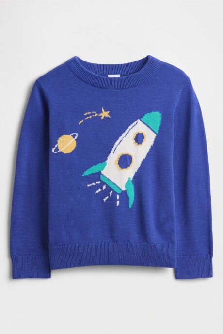 Buzo Gráfico Toddler Niño Royal Gem