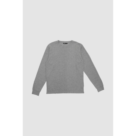 Remera manga larga waff Gris