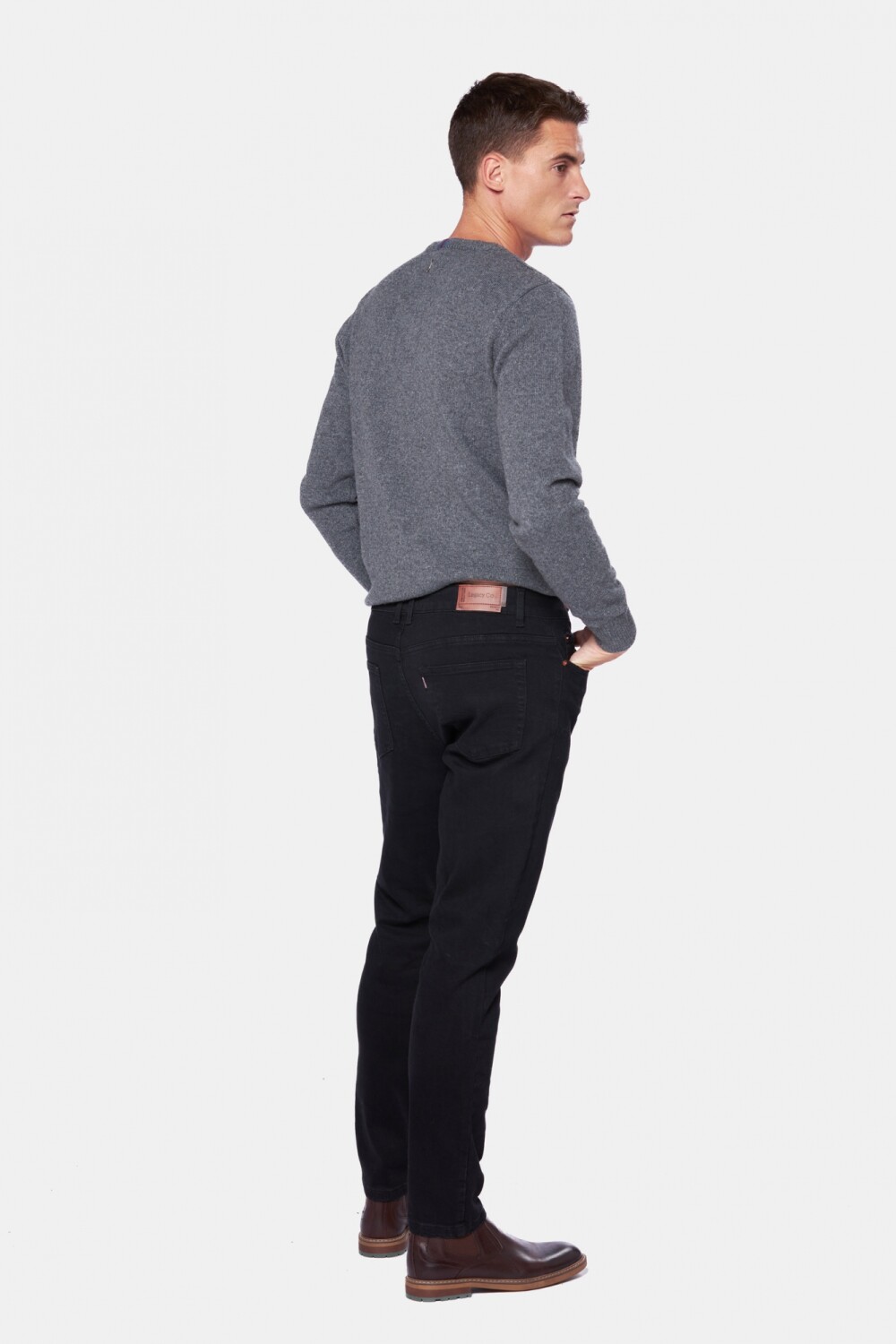 PANTALÓN DE JEAN SKINNY Negro